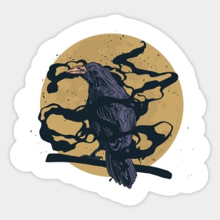 Raven Sticker